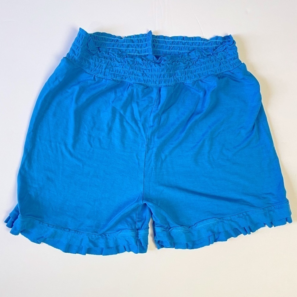 YOUNG, FABULOUS, & BROKE RUFFLE TRIM PULL ON SHORT